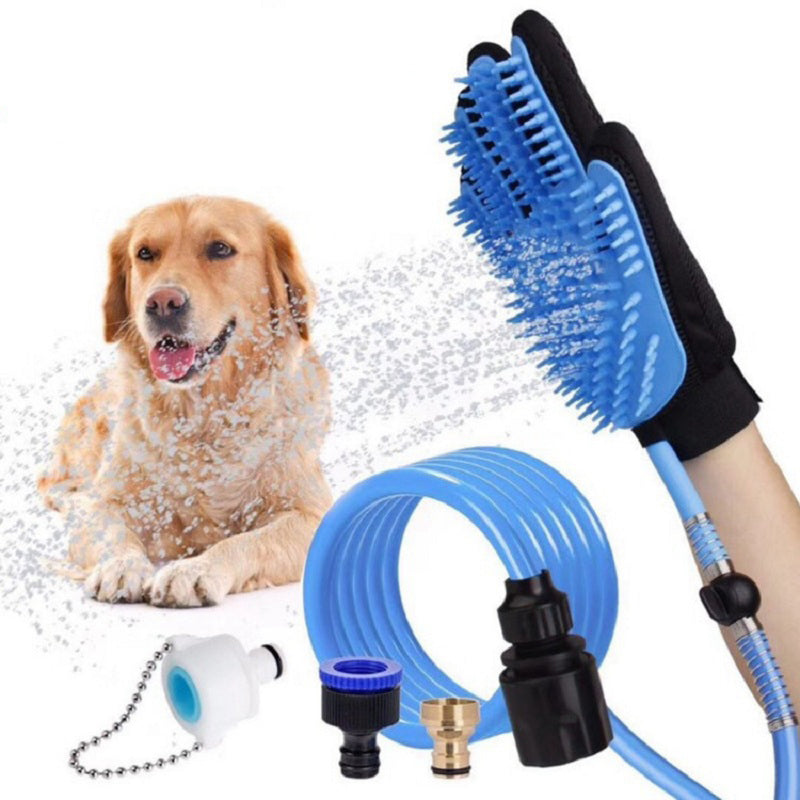 Gizlux Spritz pet bath glove sprayer with hose - image 2