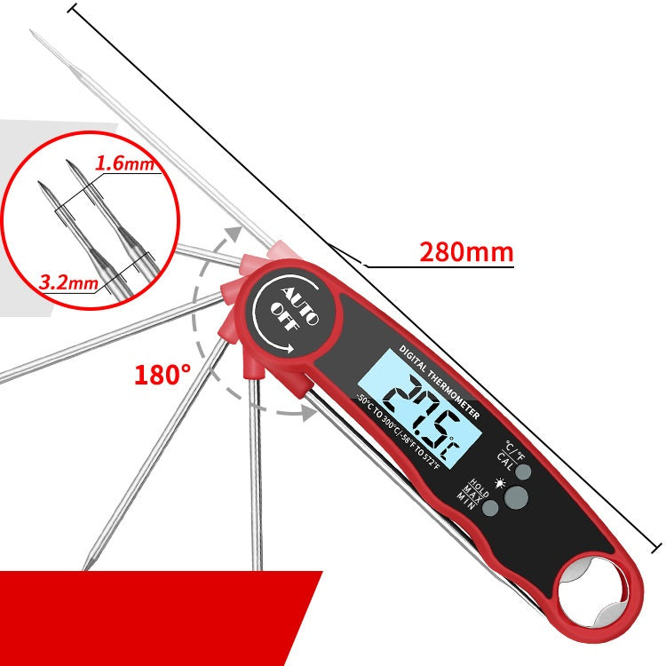 Gizlux instant-read digital food thermometer - image 5