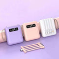 Gizlux Quartet power bank with built-in charging cables - image 1