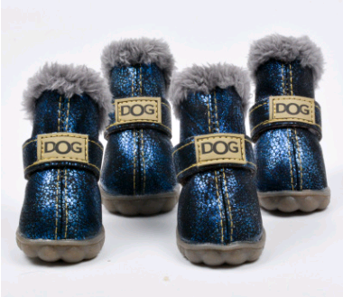 Gizlux warm waterproof dog snow boots - image 9