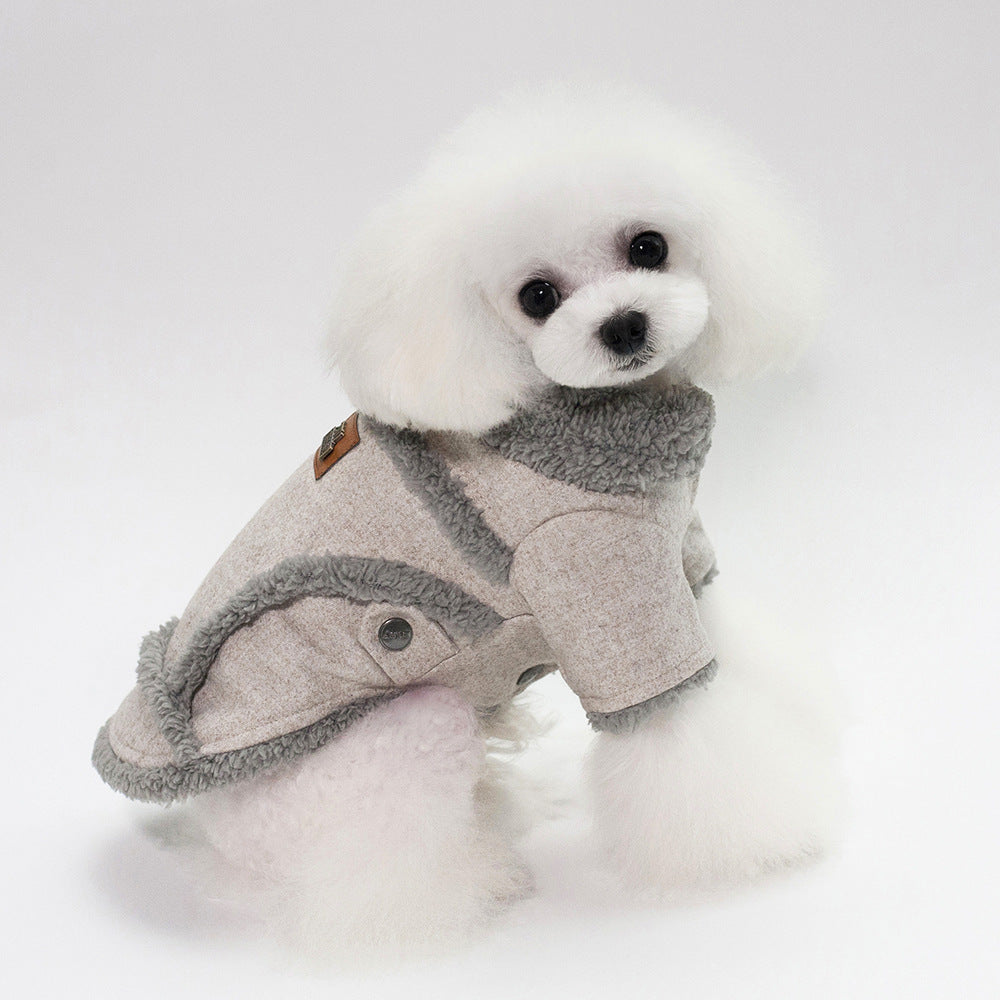 Gizlux Cozy Plush Dog Winter Coat