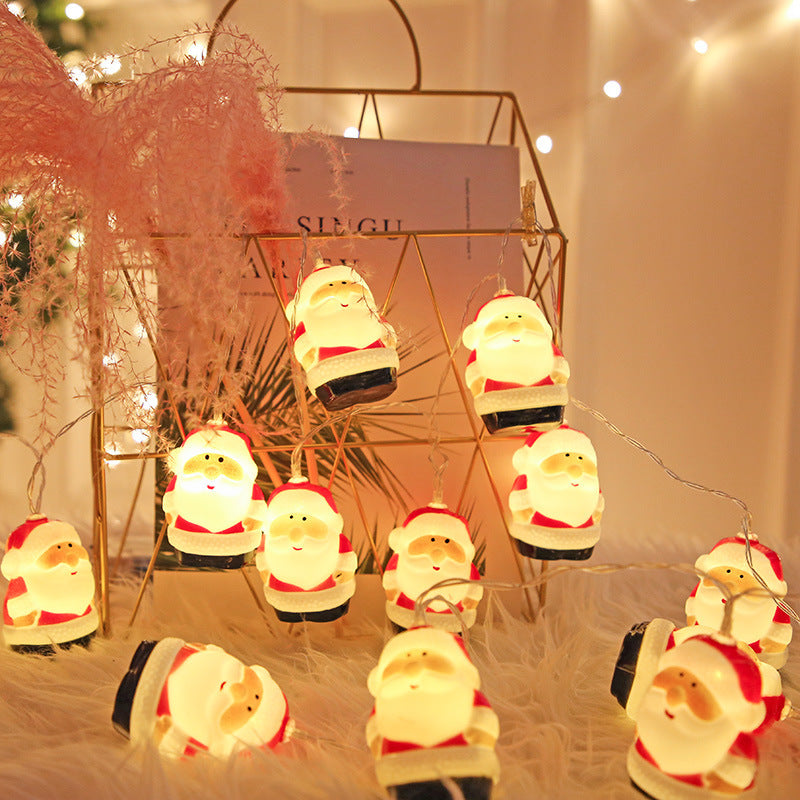 Gizlux snowman and bell LED string lights - image 6