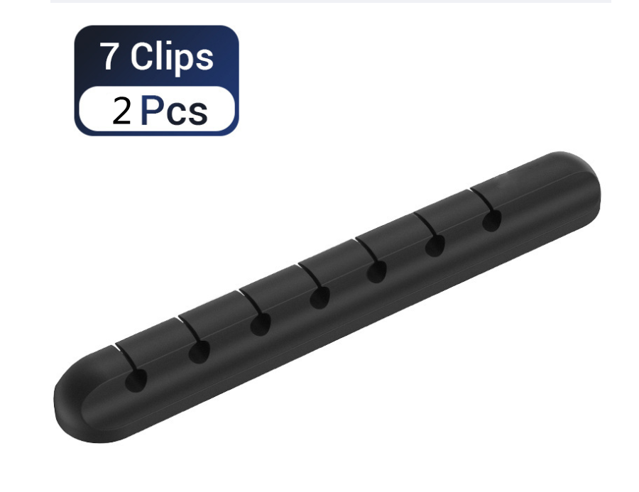 Gizlux Tidy silicone desk cable clips - image 5