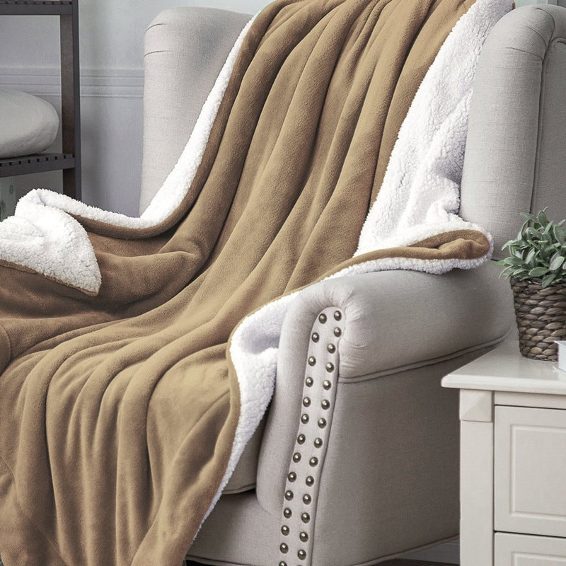 Gizlux sherpa fleece throw blanket - image 2