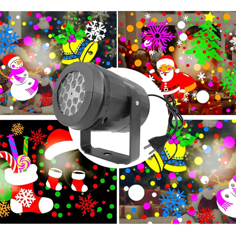 Gizlux Flurry rotating snowflake Christmas projector light - image 3