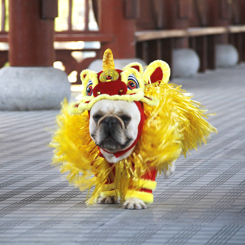 Gizlux lion dance dog costume - image 1