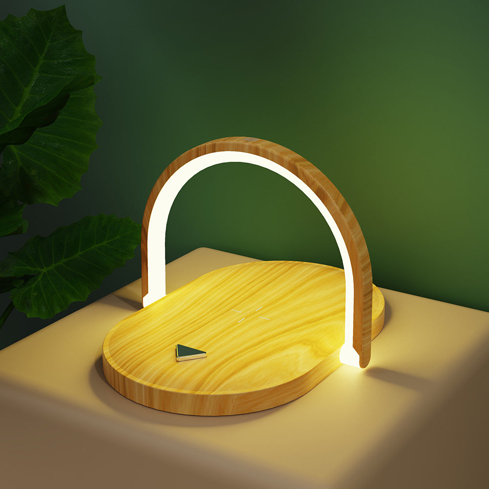 Gizlux Arc 3-in-1 wireless charging stand with night light - image 4