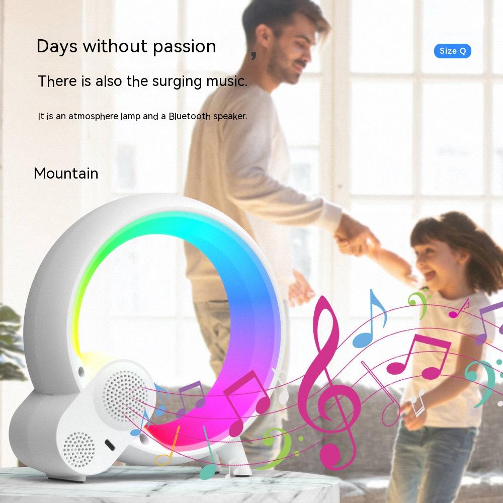 Gizlux Dawn sunrise alarm clock with Bluetooth speaker and RGB light - image 6