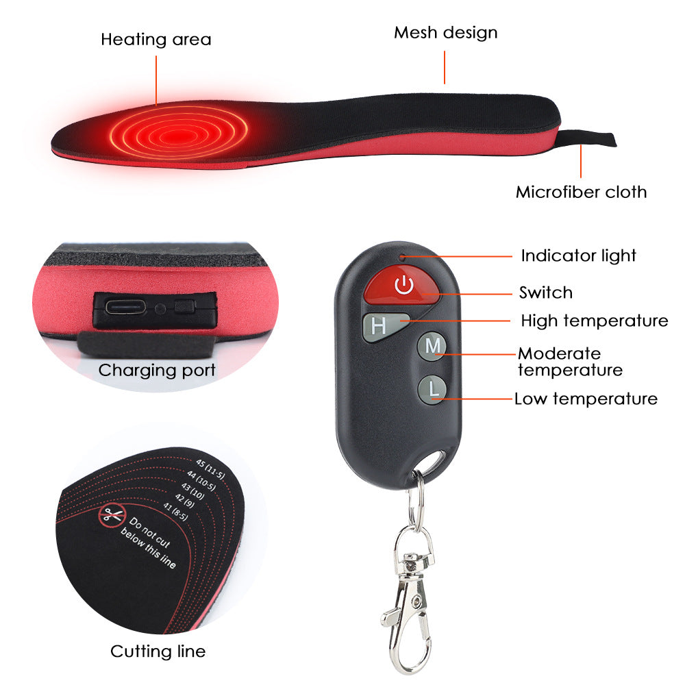 Gizlux heated insoles with remote control - image 6