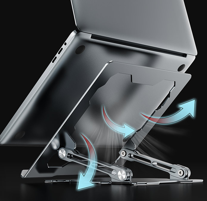 Gizlux aluminum adjustable laptop stand - image 1