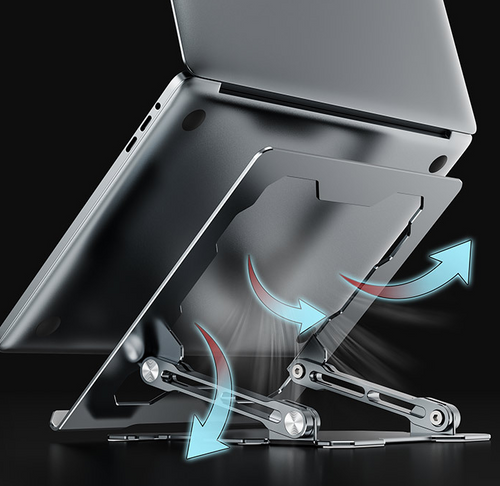 Gizlux aluminum adjustable laptop stand - image 1