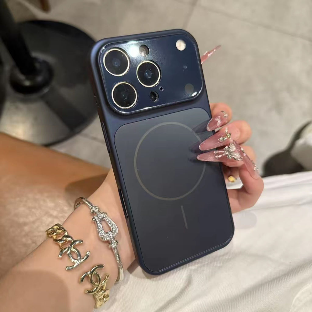 Gizlux Halo Frosted Glass Magnetic Case for iPhone 17 series - image 3