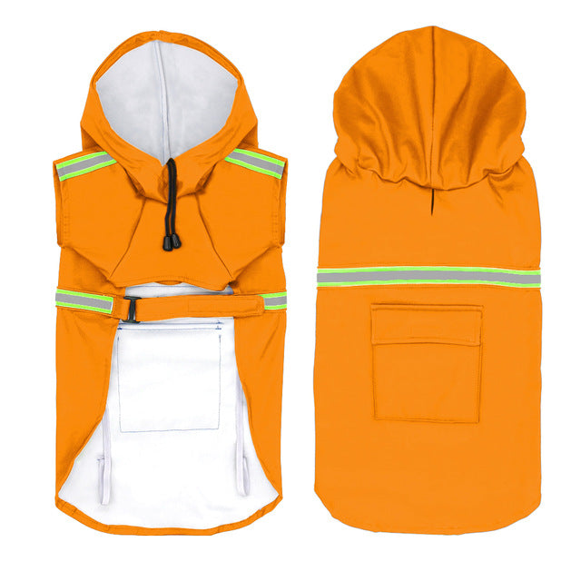 Gizlux Drizzle waterproof reflective dog raincoat - image 5