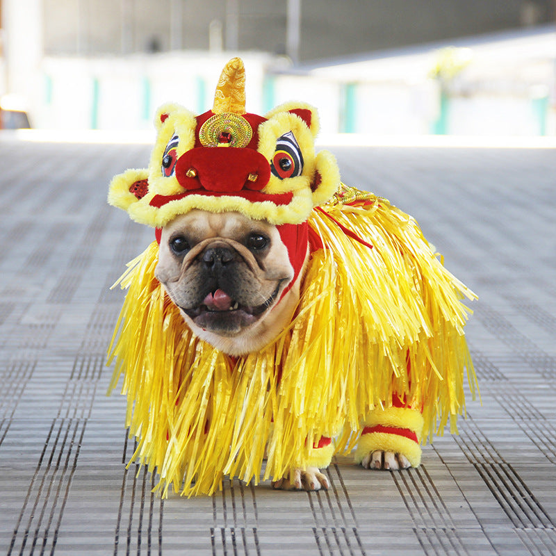 Gizlux lion dance dog costume - image 3