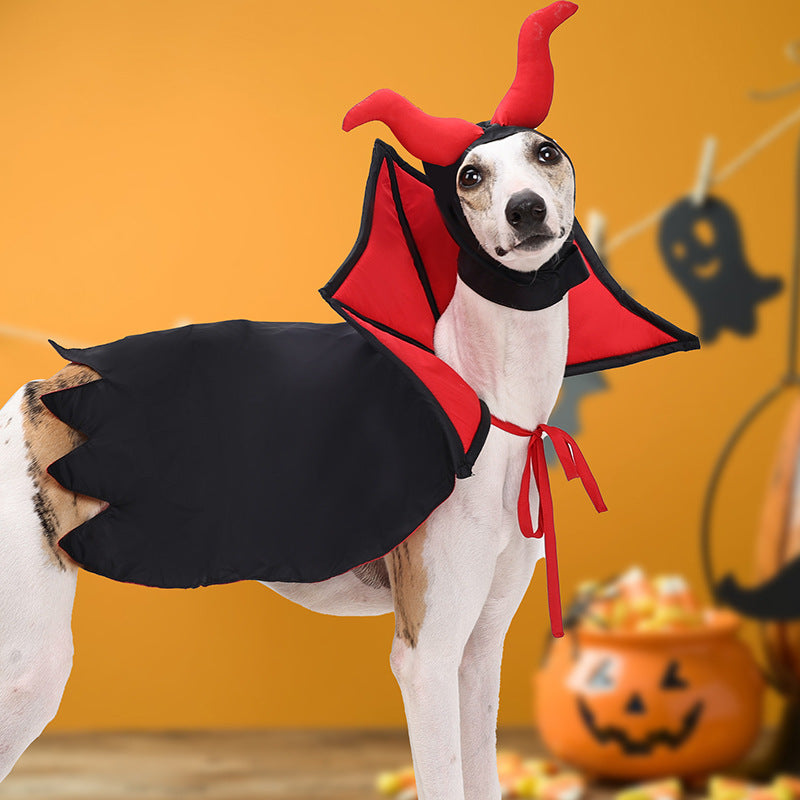 Gizlux little devil dog cape - image 3