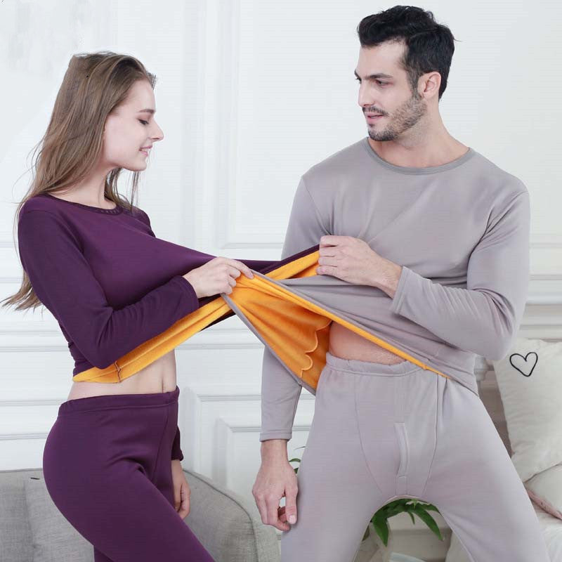 Gizlux plush-lined thermal underwear set - image 5