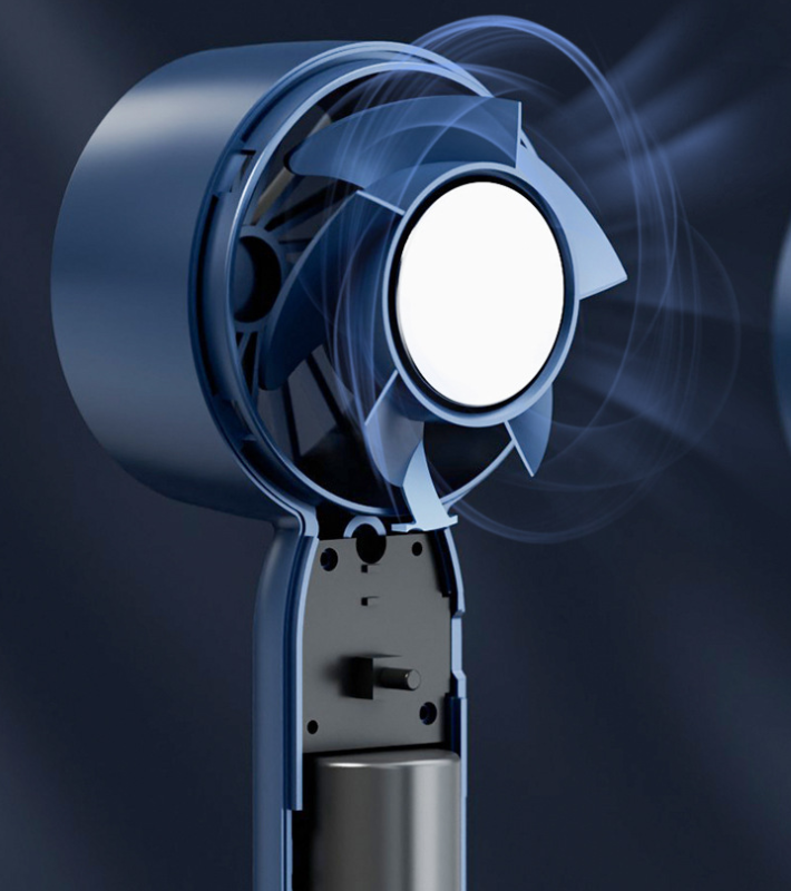 Gizlux Whirl turbo handheld mini fan with desk base - image 6