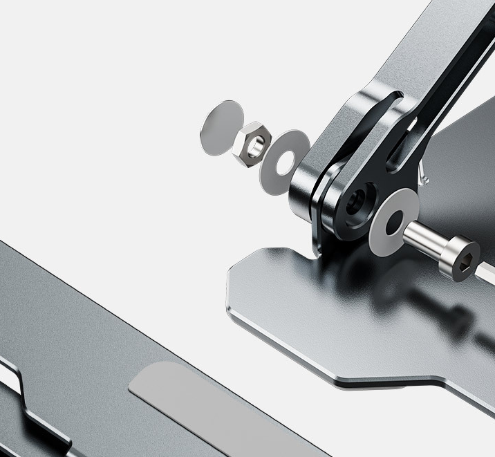Gizlux aluminum adjustable laptop stand - image 10