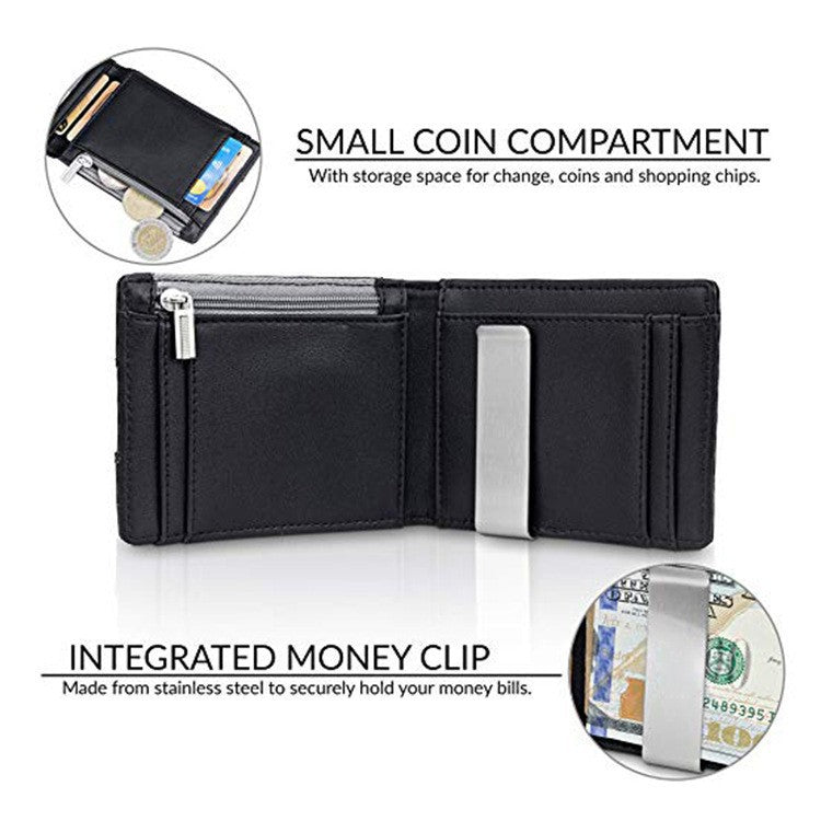 Gizlux slim money clip card wallet - image 4