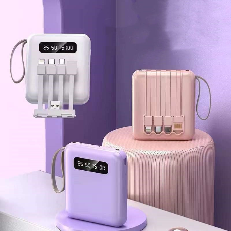 Gizlux Quartet power bank with built-in charging cables - image 2