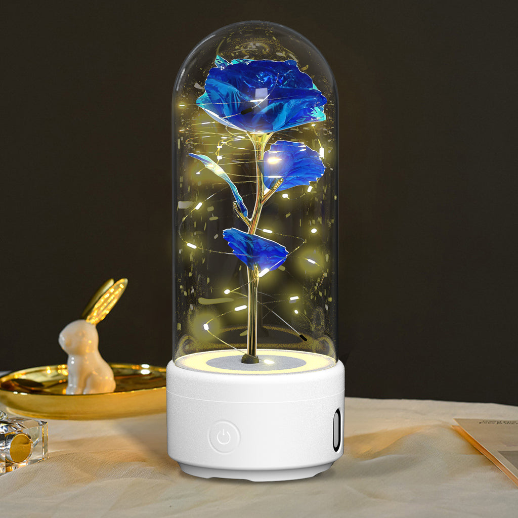 Gizlux galaxy rose lamp with Bluetooth speaker - image 3