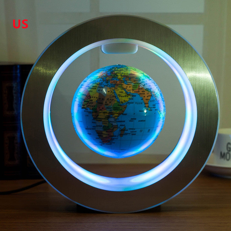 Gizlux magnetic levitating led world globe (us plug) - image 7