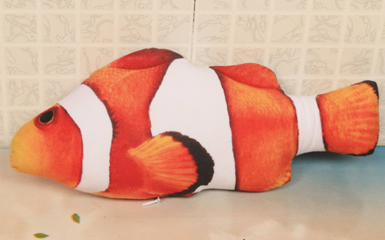 Gizlux Koi motion-activated flopping fish cat toy - image 3