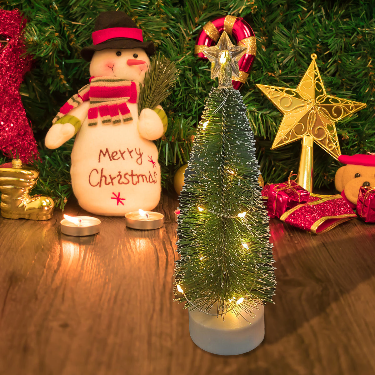 Gizlux mini LED Christmas tree set - image 3
