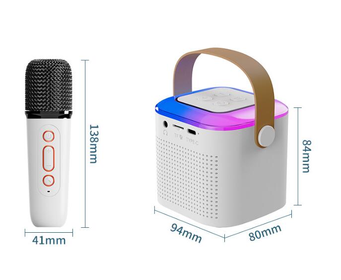 Gizlux Sing mini karaoke machine with two microphones - image 6