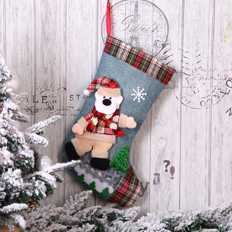 Gizlux plush 3D Christmas stocking - image 8