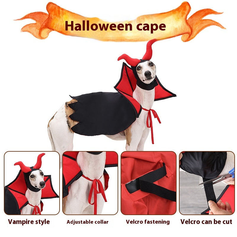 Gizlux little devil dog cape - image 2