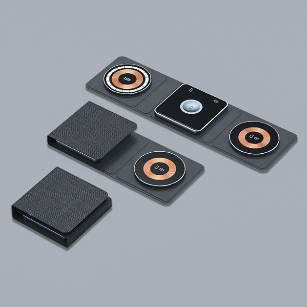 Gizlux Fold 3-in-1 magnetic foldable wireless charger - image 3