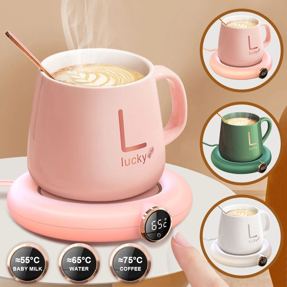 Gizlux Brew smart mug warmer with 3 temperatures and LED display - image 1