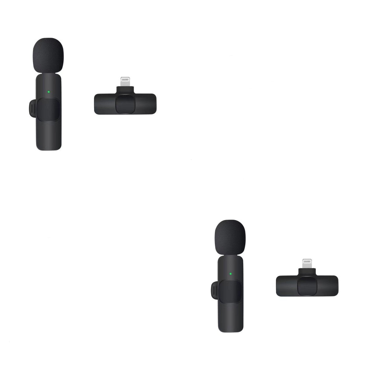 Gizlux Echo wireless clip-on lavalier microphone with plug-in receiver - image 6