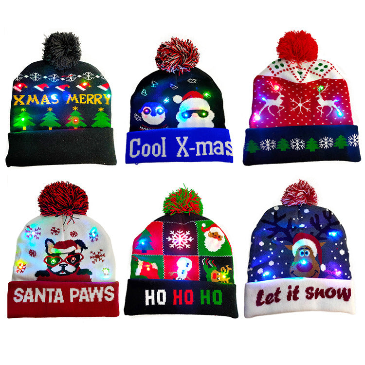Gizlux light-up LED Christmas beanie - image 9
