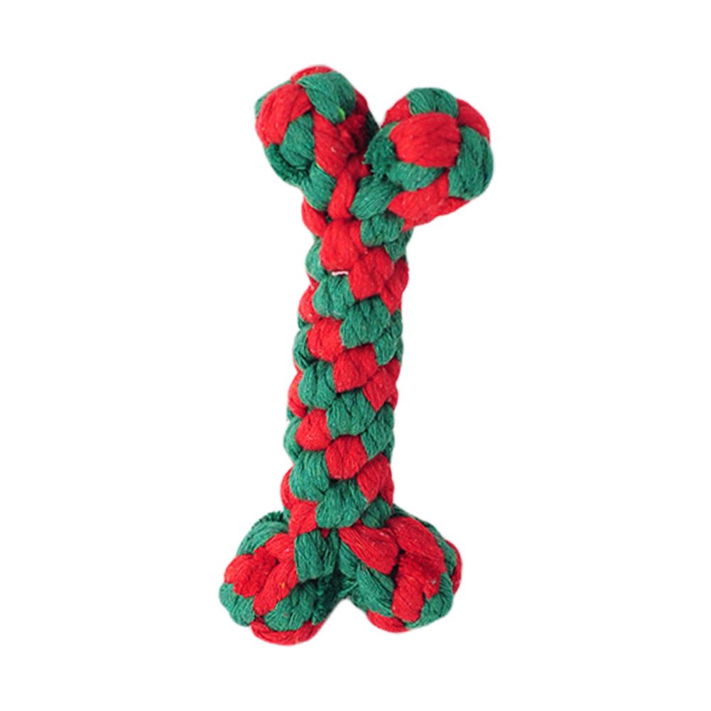 Gizlux Christmas cotton rope dog chew toy - image 4