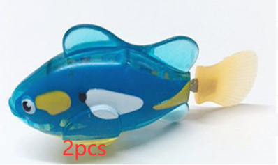 Gizlux Reef LED swimming robotic fish cat toy - image 4