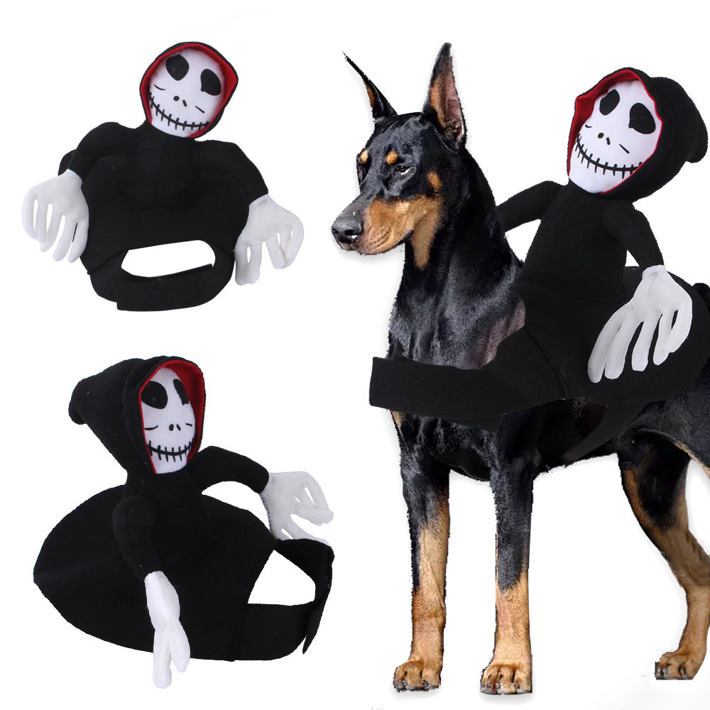 Gizlux grim rider dog costume - image 9
