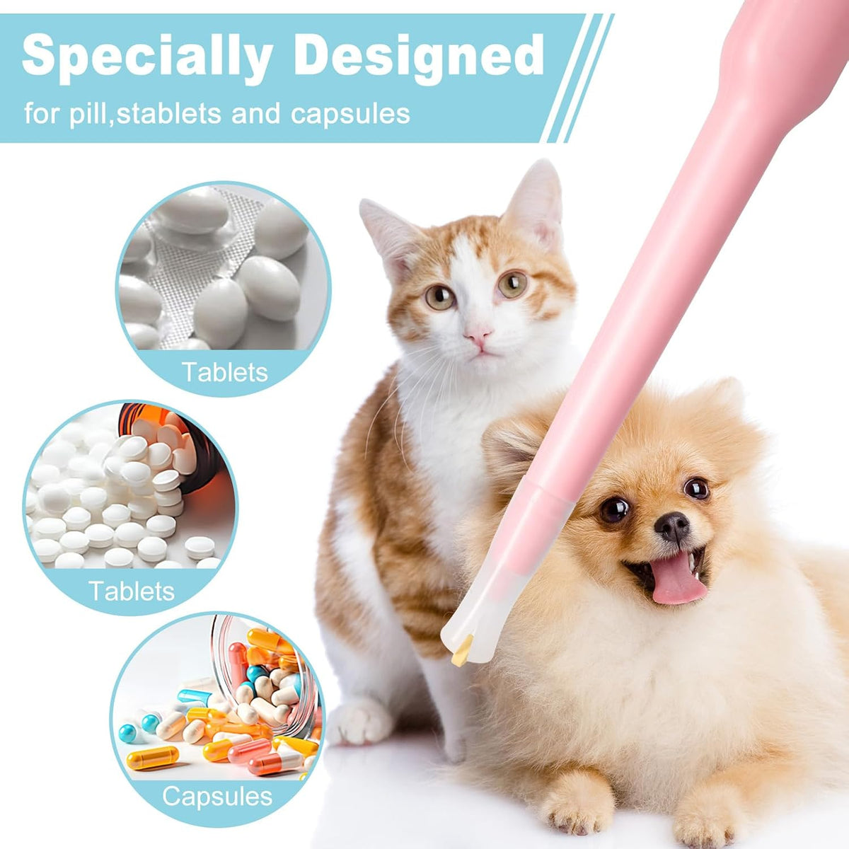 Gizlux Dose soft-tip pet pill dispenser - image 2