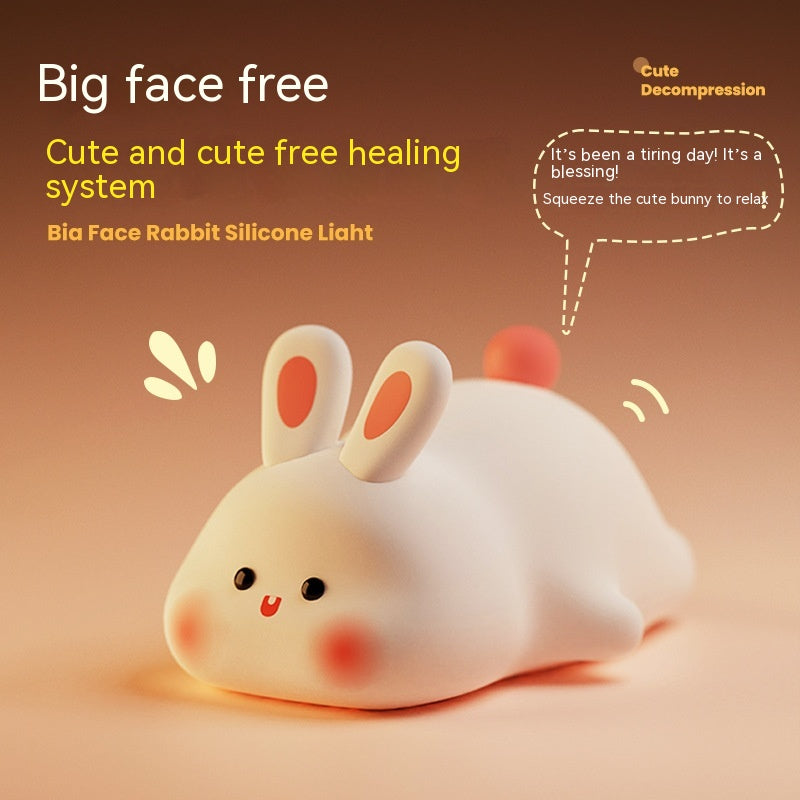 Gizlux squishy bunny silicone night light - image 8