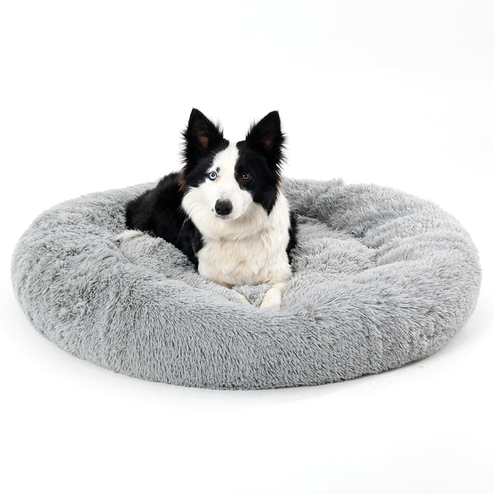 Gizlux Cloud fluffy plush donut pet bed - image 3