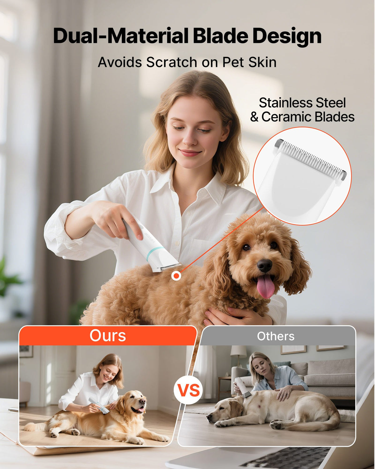 Gizlux Clip 4-in-1 dog grooming kit - image 1