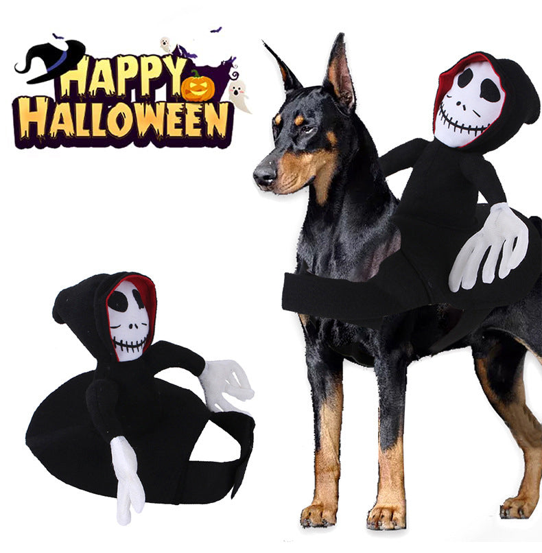 Gizlux grim rider dog costume - image 2