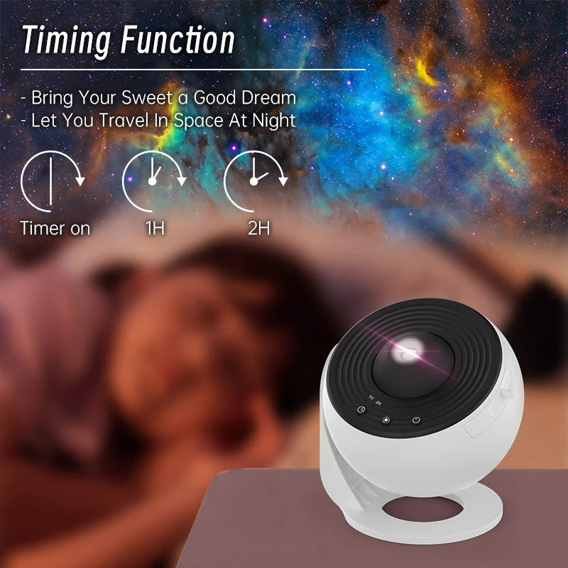 Gizlux Cosmos 12-in-1 galaxy planetarium projector - image 5