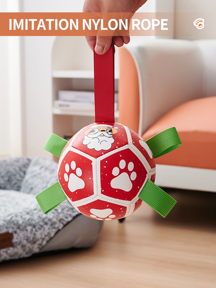 Gizlux Christmas dog soccer ball - image 2