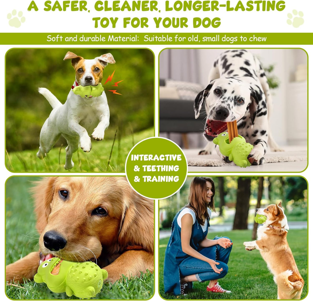 Gizlux tough rubber chew toy - image 3