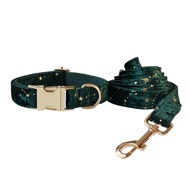 Gizlux Christmas star bow tie dog collar - image 3