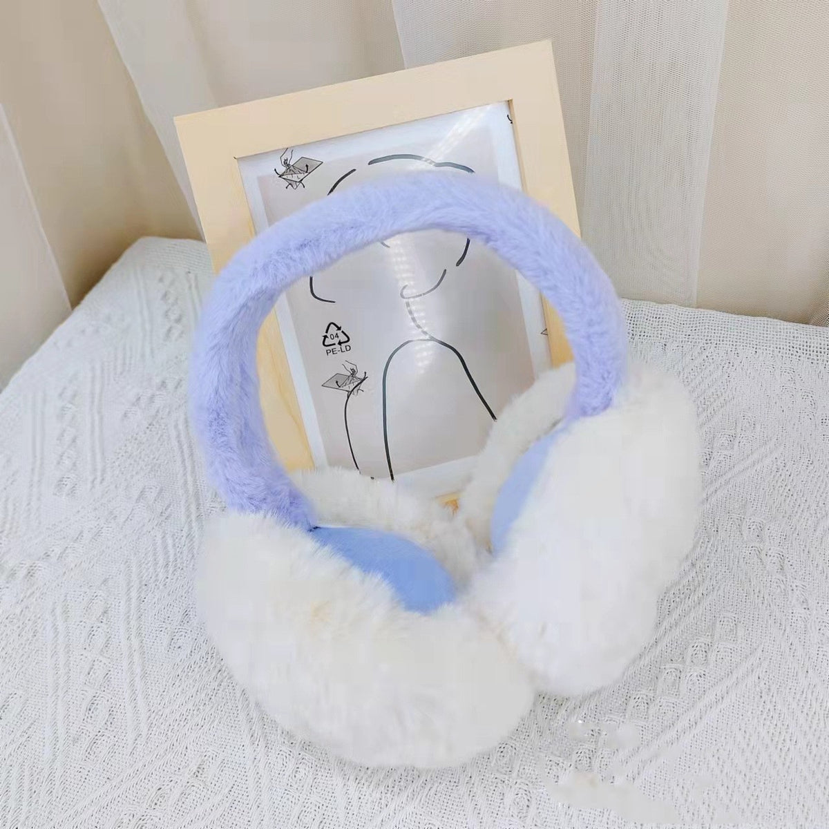 Gizlux foldable plush earmuffs - image 4