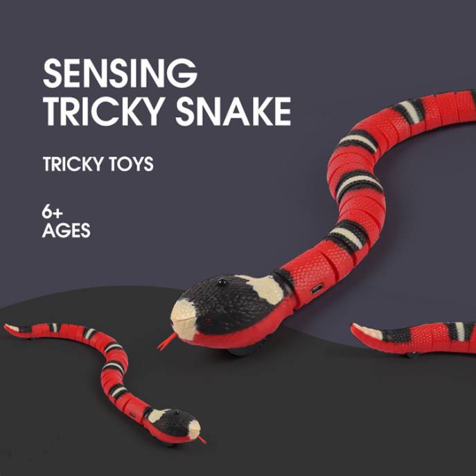 Gizlux Slither interactive electric snake cat toy - image 1