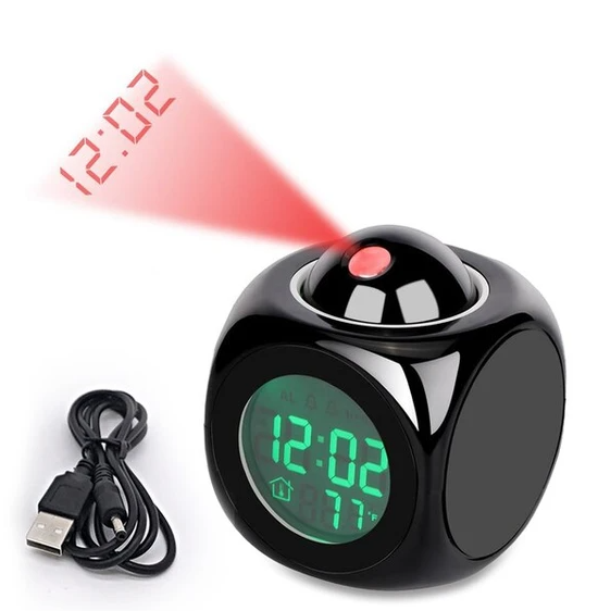 Gizlux Cast LED projection alarm clock - image 4